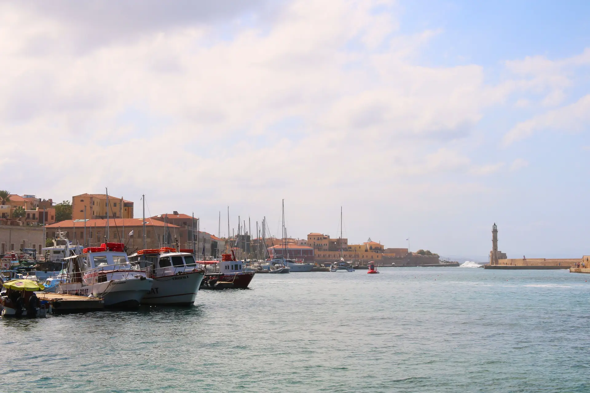 Vieux port vénitien de Chania, Crète