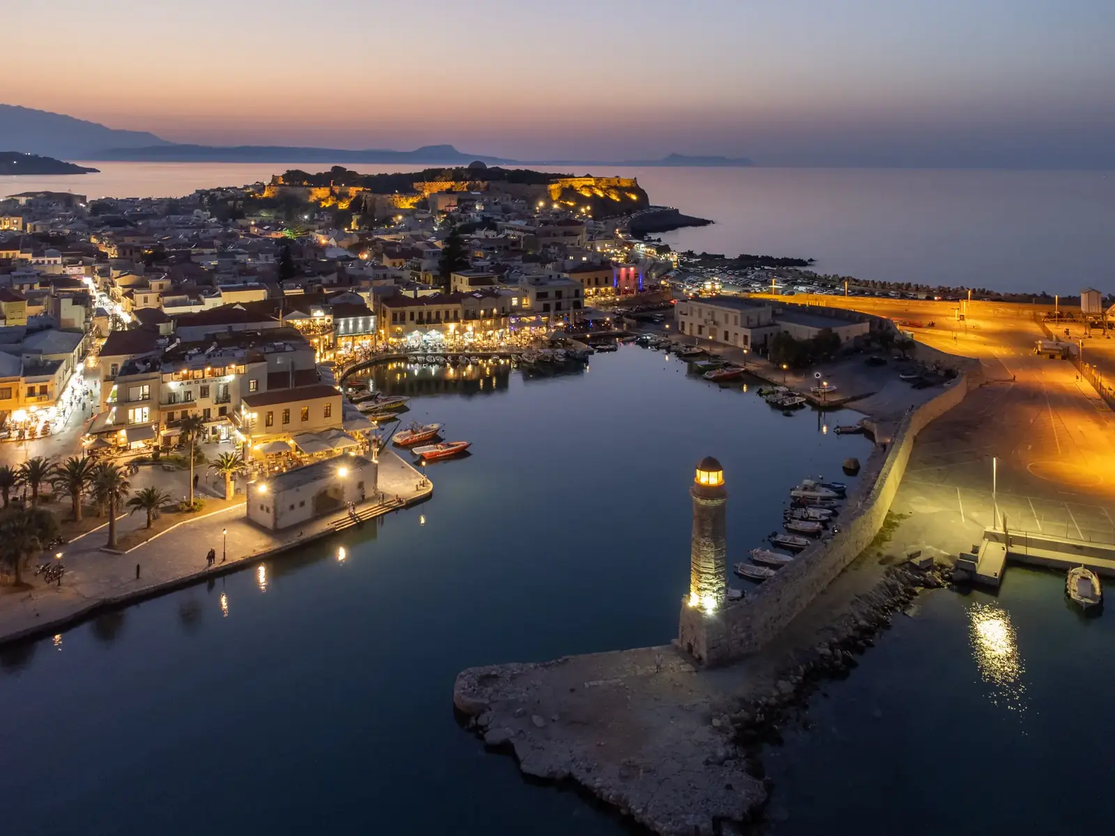 Vue de Réthymnon, Crète