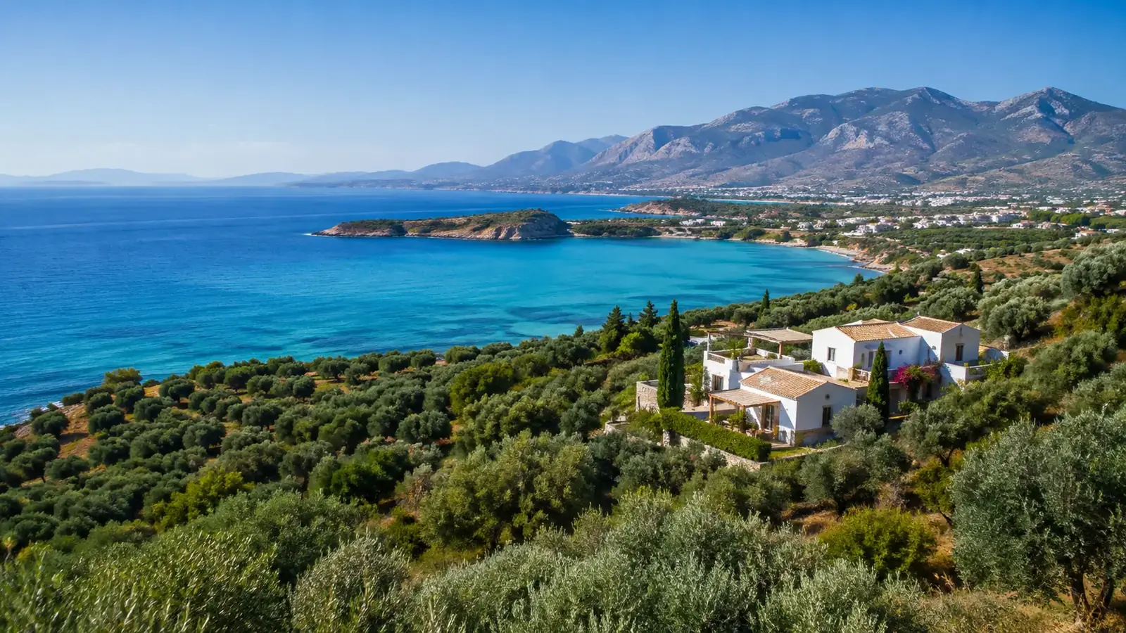 Littoral de Chania, Crète